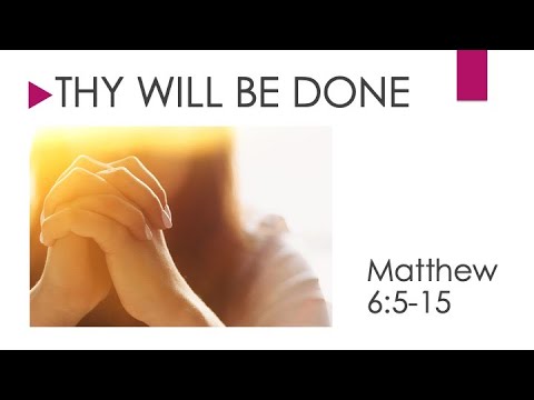 Thy Will Be Done w/ Pastor Kari Guzman - The Avenue