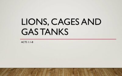 Lions, Cages and Gas Tanks w/ Pastor Alan Chandler