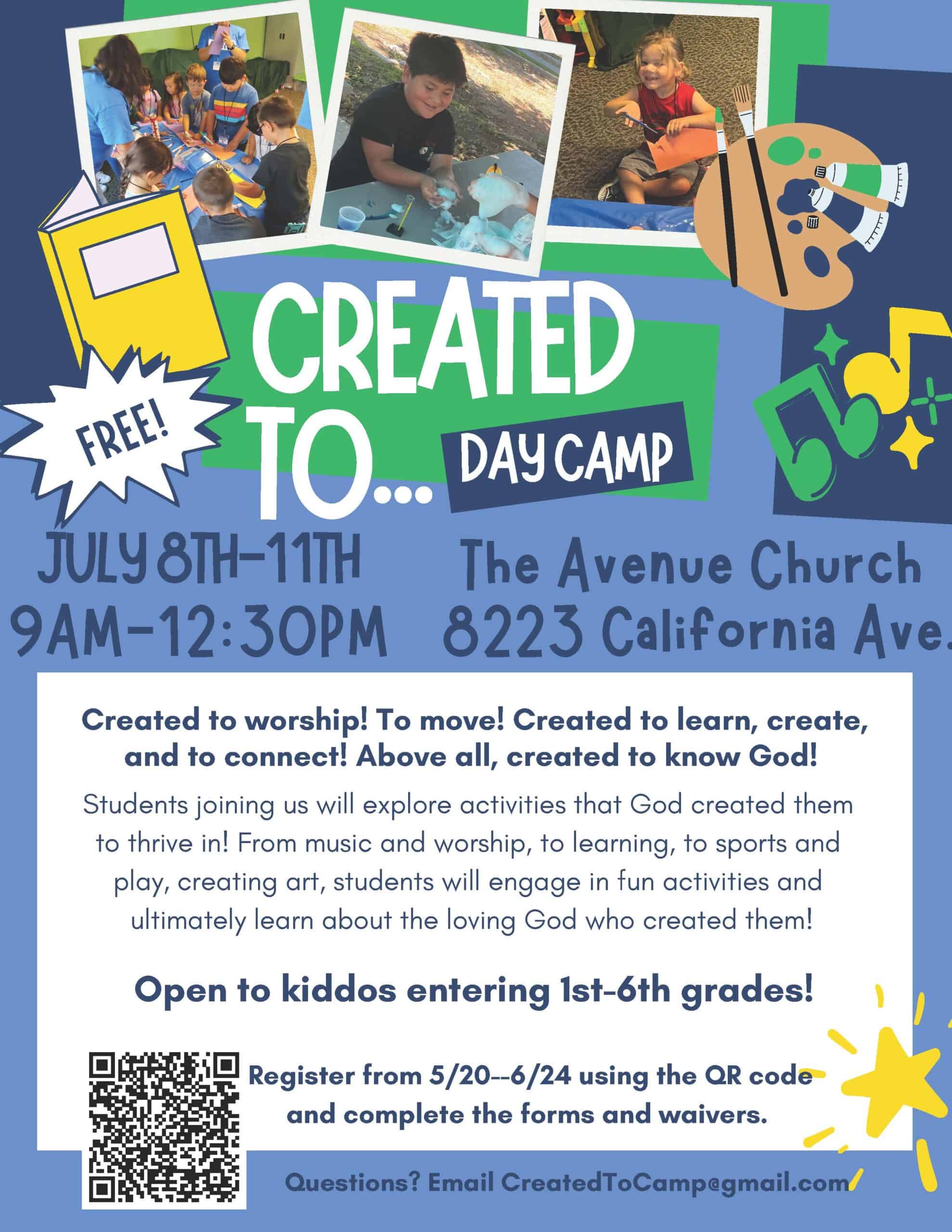 Summer Day Camp - The Avenue Church