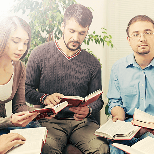 Spanish adults in Bible Study