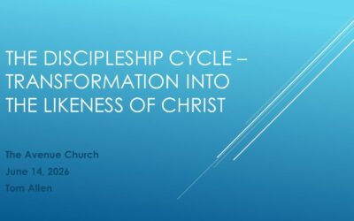 The Discipleship Cycle w/Pastor Tom Allen